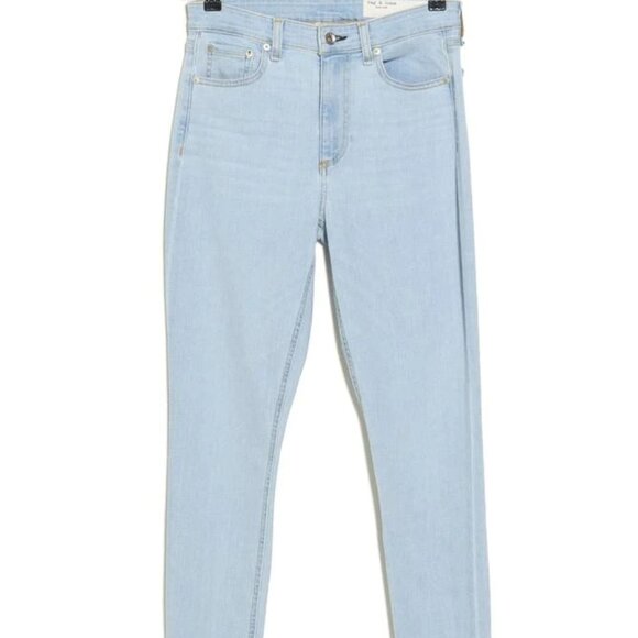 rag & bone Nina High Waist Skinny Jeans in Paeonia Size 23 NWT $255 - Picture 4 of 8